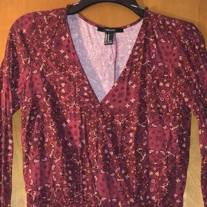 FOREVER21 ROMPER SZ M